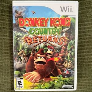 Donkey Kong Country Returns Nintendo Wii Game